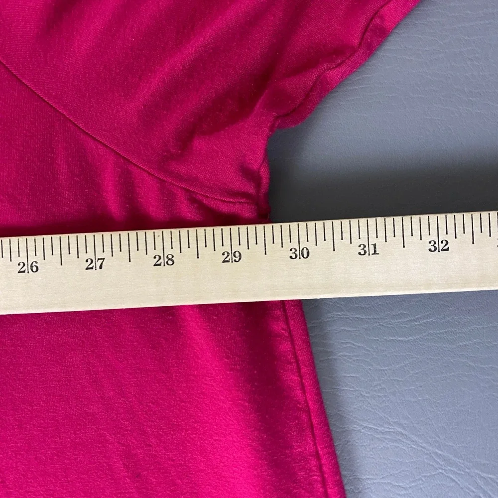 Jessica London Cardigan Sweater Women's Plus Size 30/32 Pink Open Front Rayon **